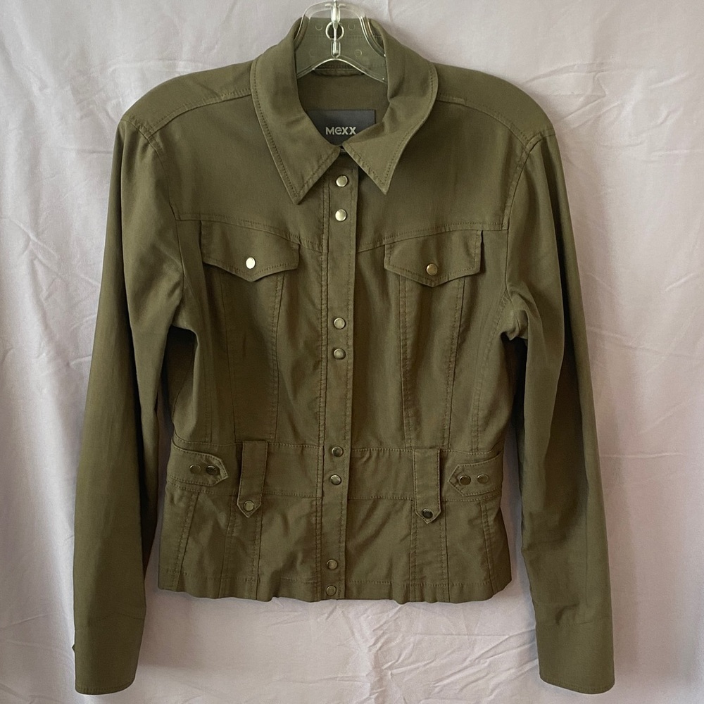 Mexx Women's Khaki Utility Jacket